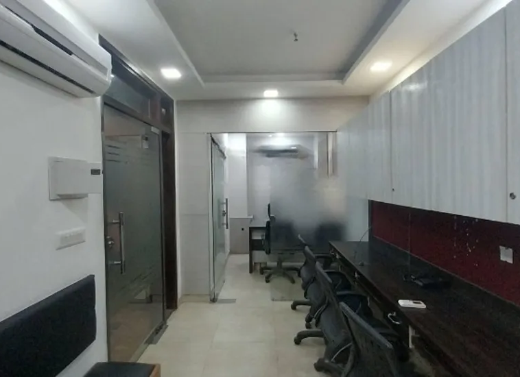 800 Sq Ft Furnished Office for Rent in Janakpuri | Ideal for CAs and Architects - ₹55K/Month