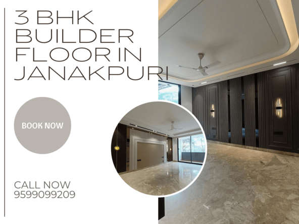 3 BHK Builder Floor in Janakpuri