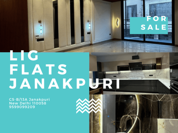 LIG Flats For Sale in Janakpuri