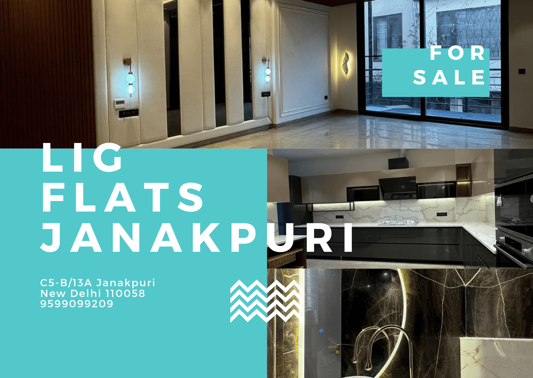 LIG Flats For Sale in Janakpuri