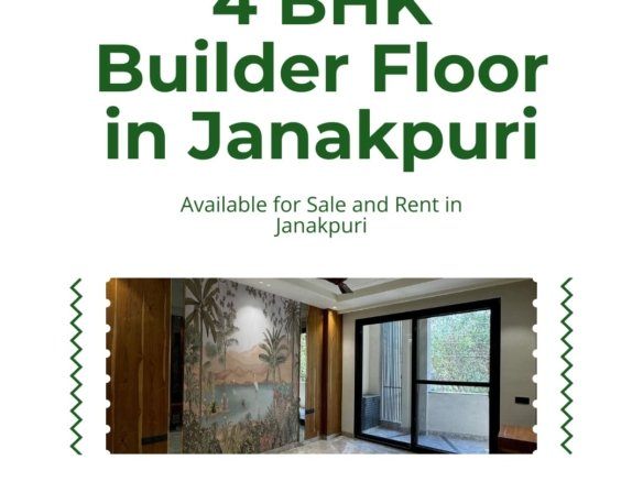 4 BHK Builder Floor in Janakpuri