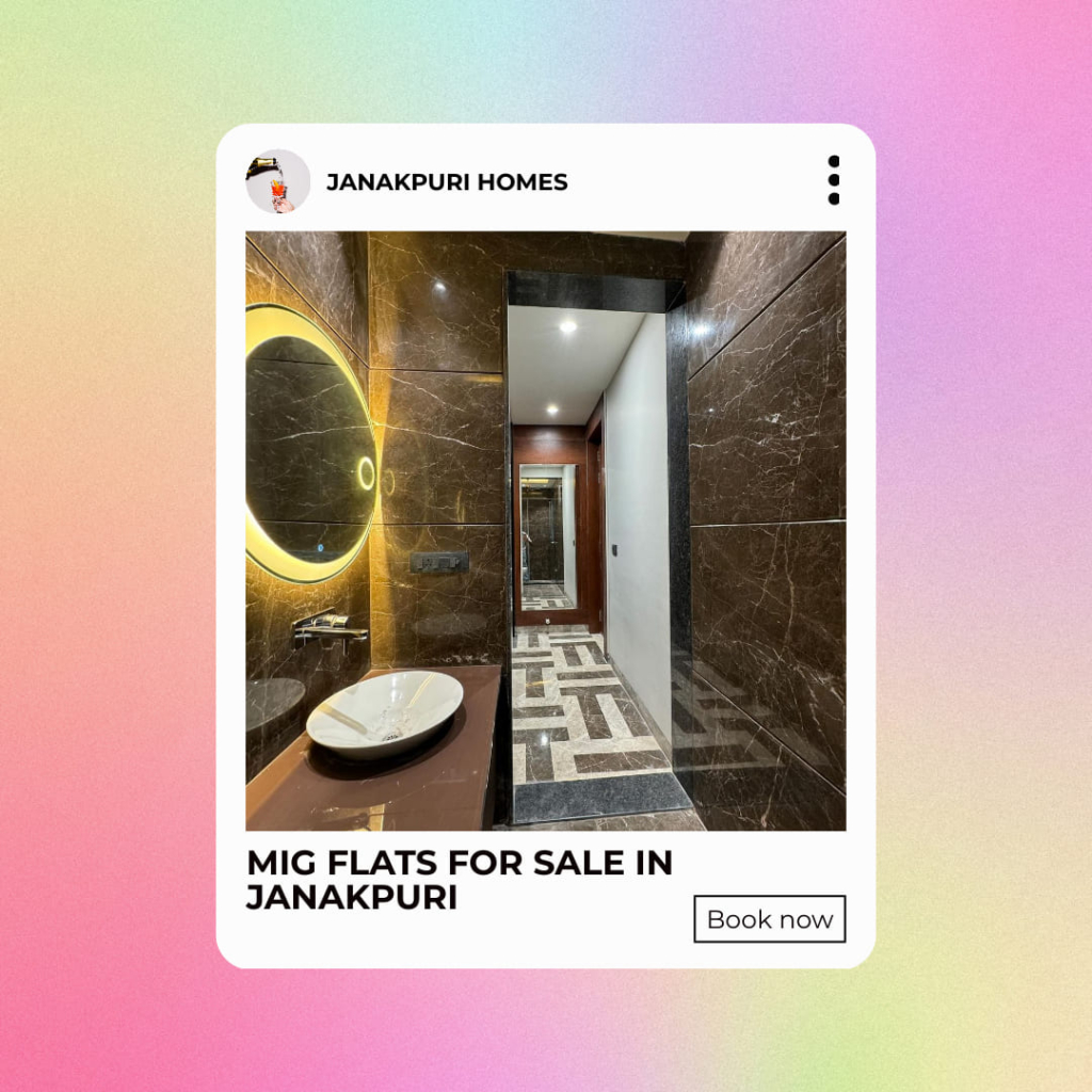 MIG Flats For Sale in Janakpuri