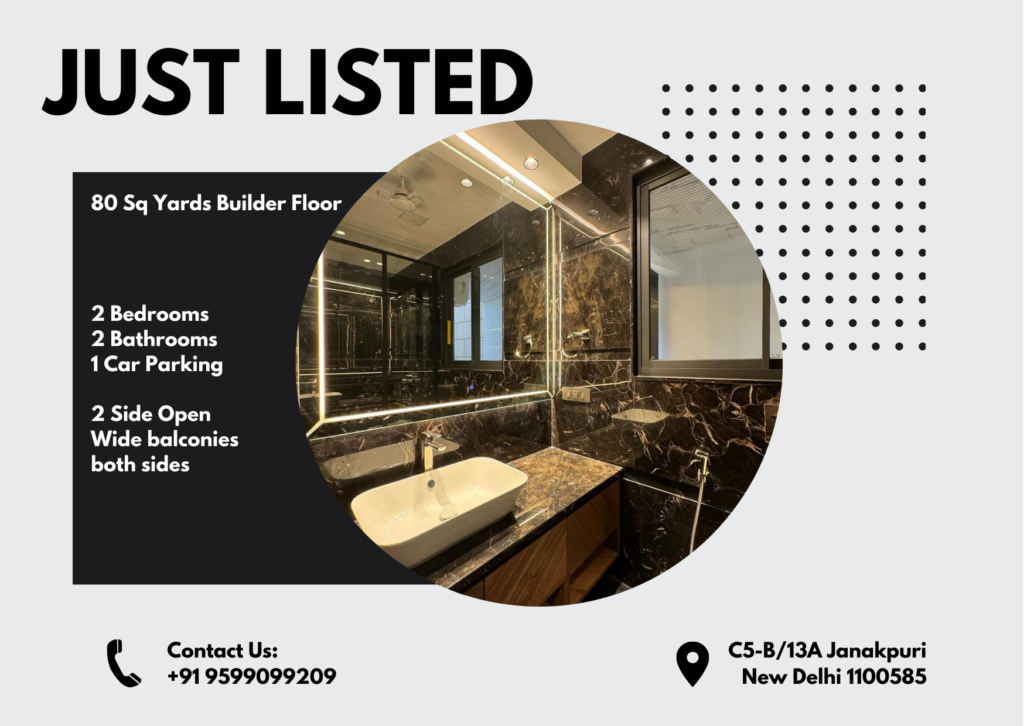 80 Gaj Builder Floor