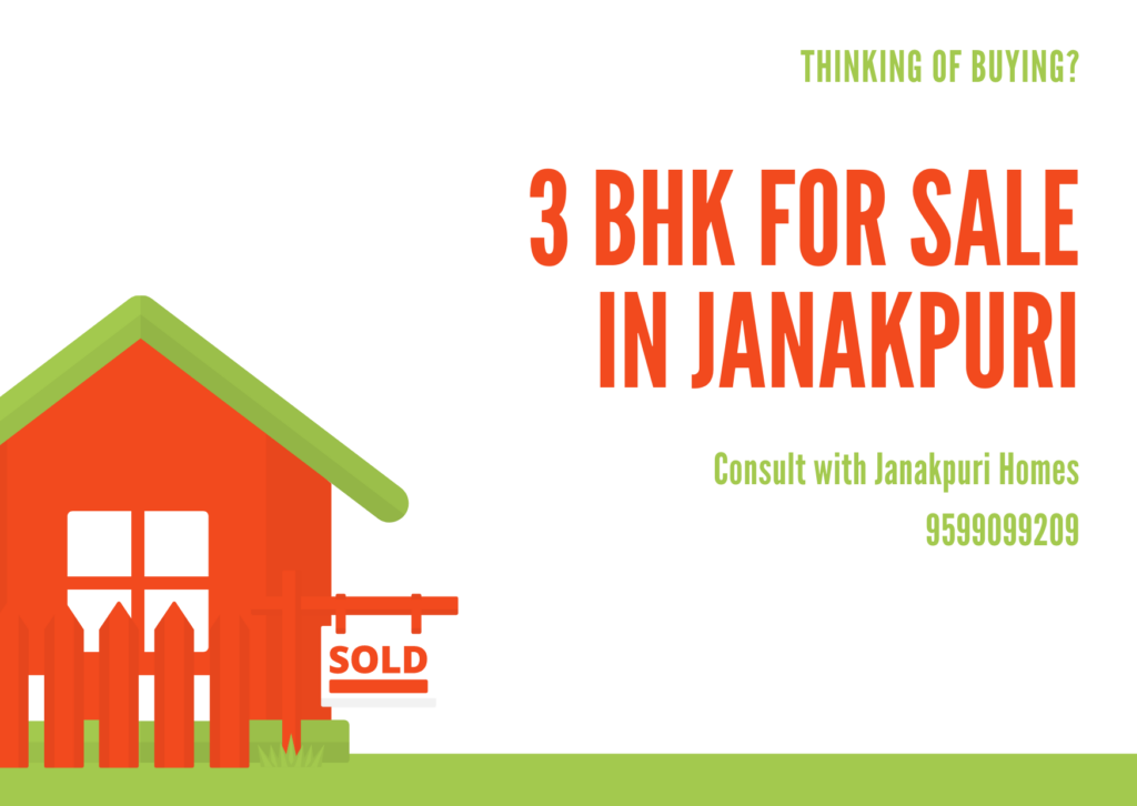 3 BHK For Sale in Janakpuri