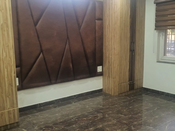 Front view of fully extended 4 BHK DDA MIG Flat on ground floor in C1A Block, Janakpuri