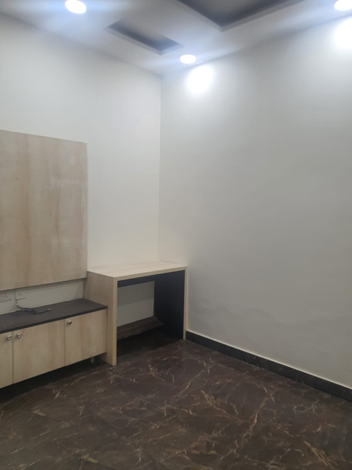 Front view of fully extended 4 BHK DDA MIG Flat on ground floor in C1A Block, Janakpuri