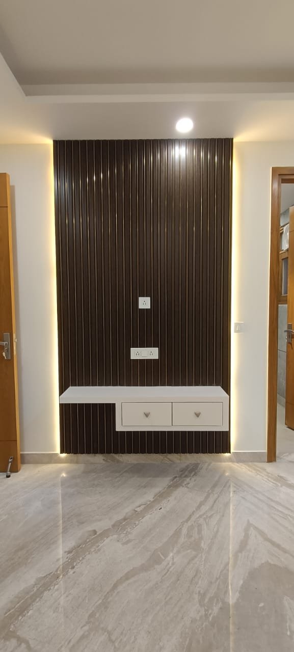 Newly built 3 BHK corner builder floor on upper ground with lift and car parking