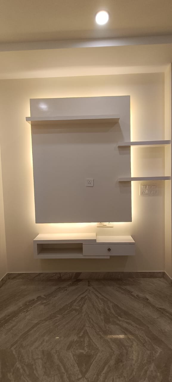 Newly built 3 BHK corner builder floor on upper ground with lift and car parking