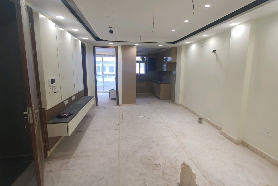 Newly Built 3 BHK Builder Floor with Lift & Stilt Parking in C2 Block, Janakpuri (West Facing)