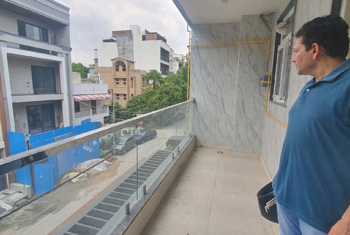 Newly Built 3 BHK Builder Floor with Lift & Stilt Parking in C2 Block, Janakpuri (West Facing)