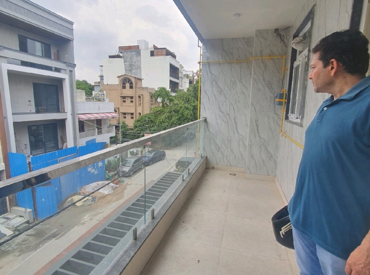 **Property Title:** *Newly Built 3 BHK Builder Floor with Lift & Stilt Parking in C2 Block, Janakpuri (West Facing)*