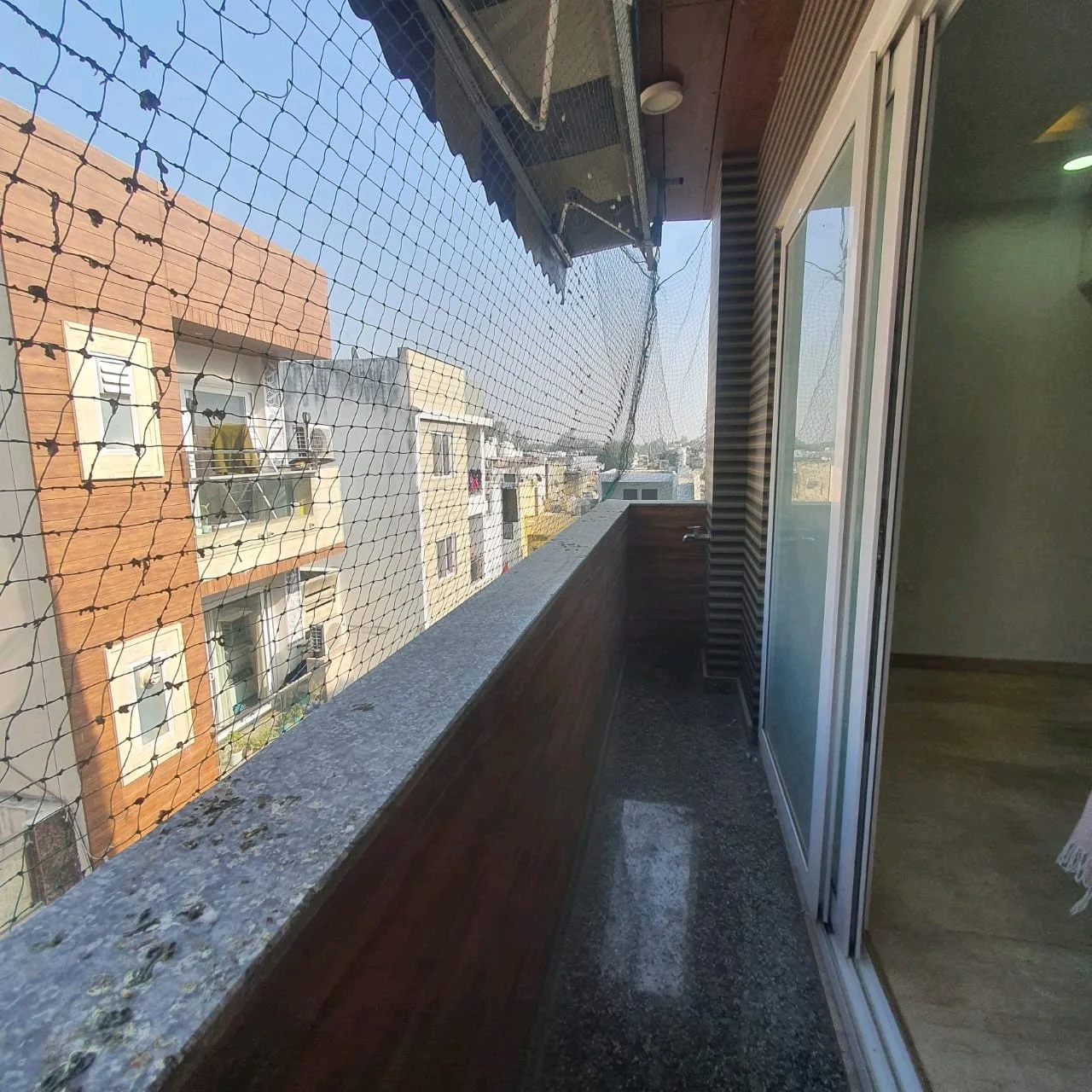 80 Gaj top-floor corner builder floor with 2 BHK on third floor and 1 BHK on roof in C4F Block Janakpuri.