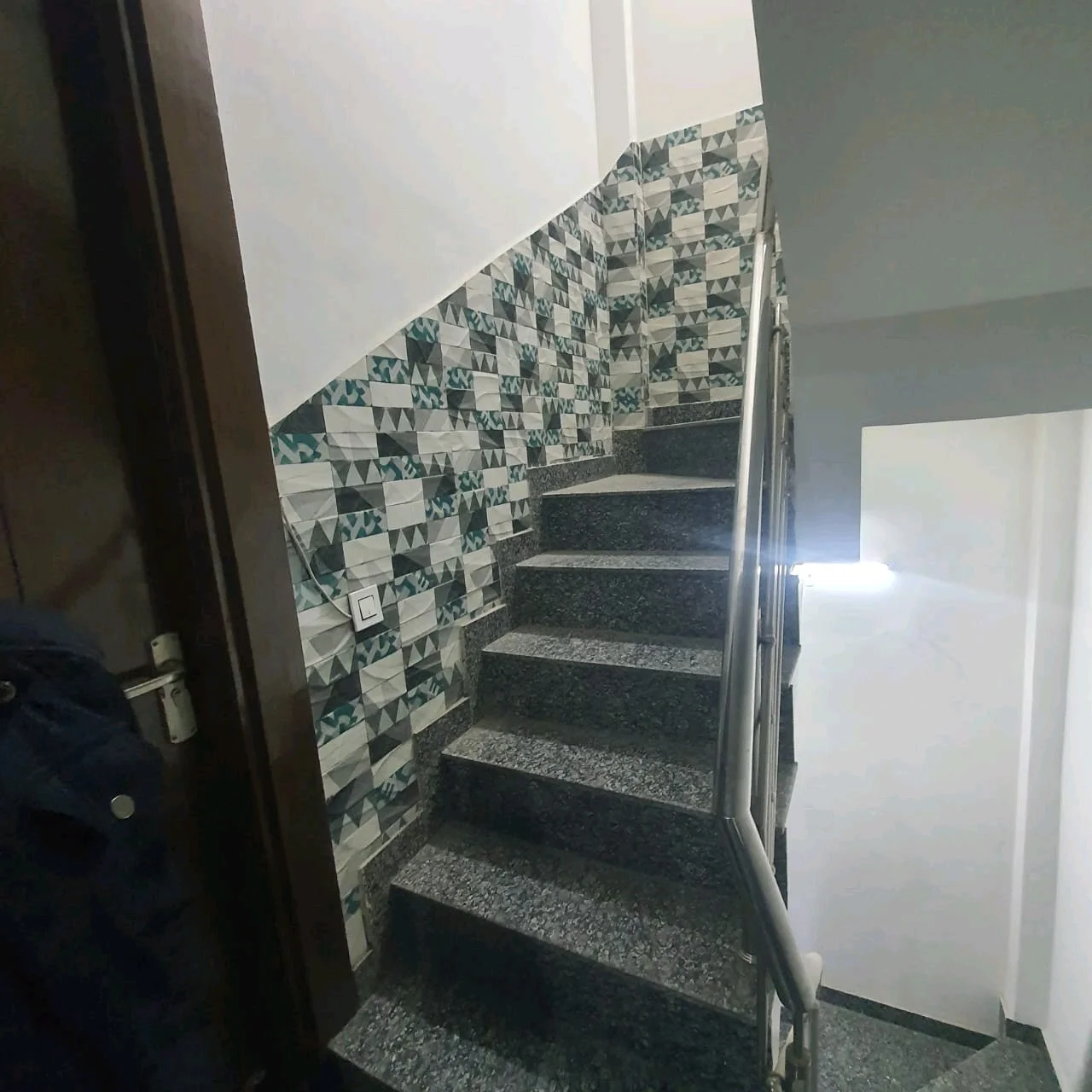 80 Gaj top-floor corner builder floor with 2 BHK on third floor and 1 BHK on roof in C4F Block Janakpuri.