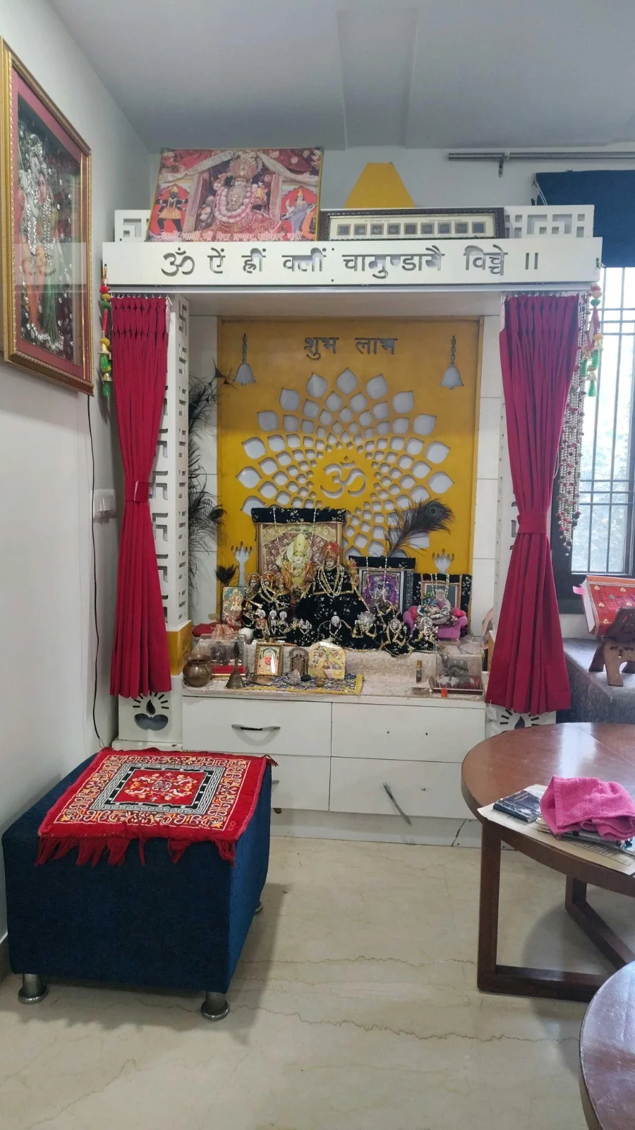 Pooja Room of a 325 Gaj Builder Floor in A1 Block Janakpuri