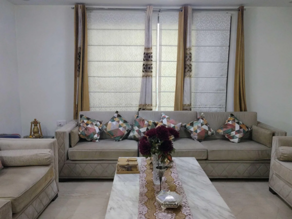 Drawing Room of a 325 Gaj Builder Floor in A1 Block Janakpuri