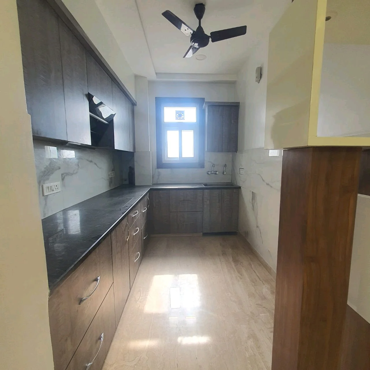 80 Gaj top-floor corner builder floor with 2 BHK on third floor and 1 BHK on roof in C4F Block Janakpuri.
