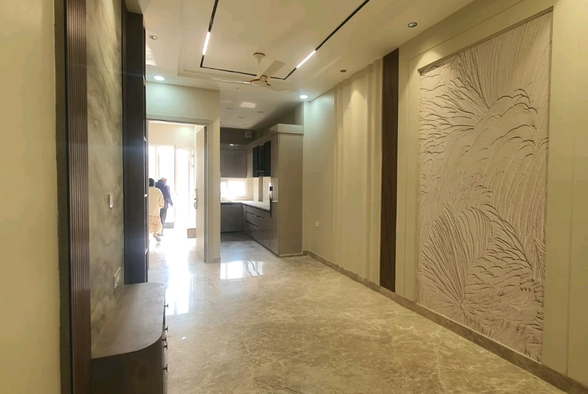 2 BHK Builder Floor for Sale in C4F Block Janakpuri | Top Floor with Roof Rights