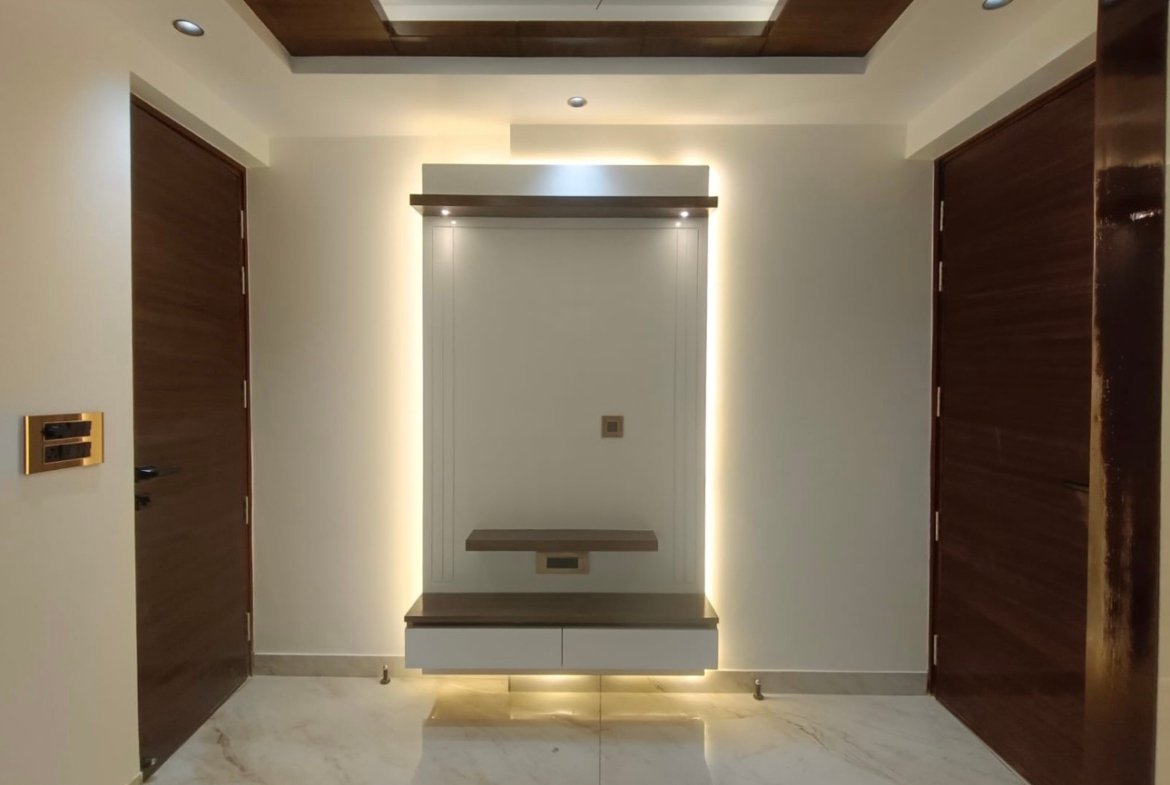 Buy newly renovated 3 BHK Ground Floor LIG Flat in C4G Block Janakpuri featuring premium interiors, top-end finishing, modular kitchen, modern washrooms, and prime West Delhi connectivity.